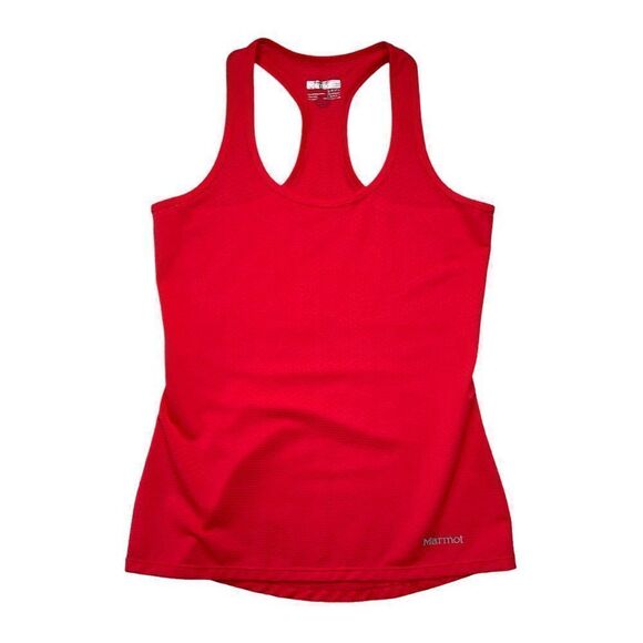 Marmot Women's Red Leda Racer Tank Top - Picture 1 of 9